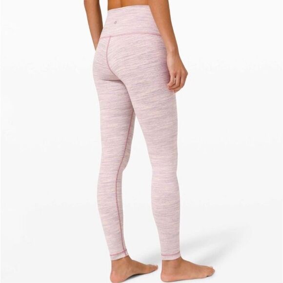LULULEMON Wunder Under High Rise in Mulberry Currant TIGHT 29” Luon LEGGINGS 6 - Picture 10 of 10